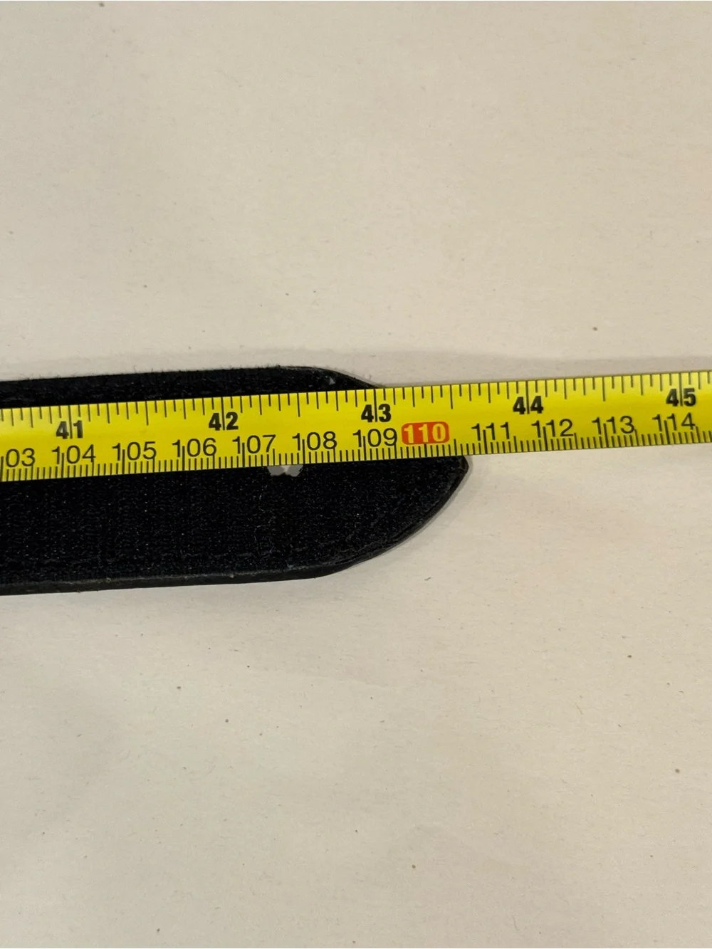 Aker Leather & Velcro Pant Duty Belt 1.5 x 36‎ Model B16-36 Black Made In USA